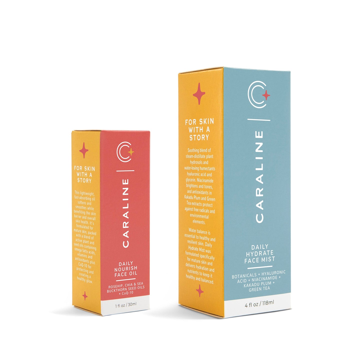 Hydrating Face Mist & Nourishing Face Oil Glow Duo