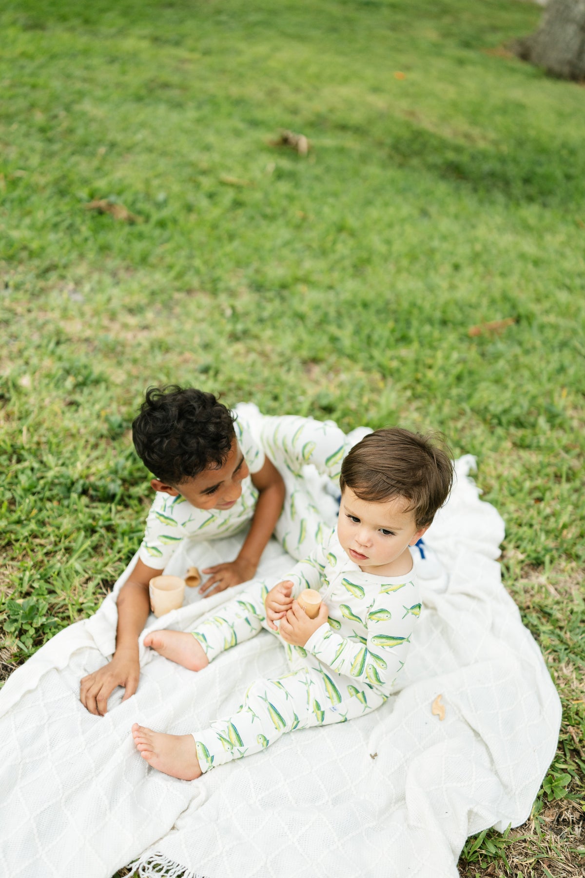 Mahi Sleepers with Fold Over Cuffs (0/3M-18/24M)