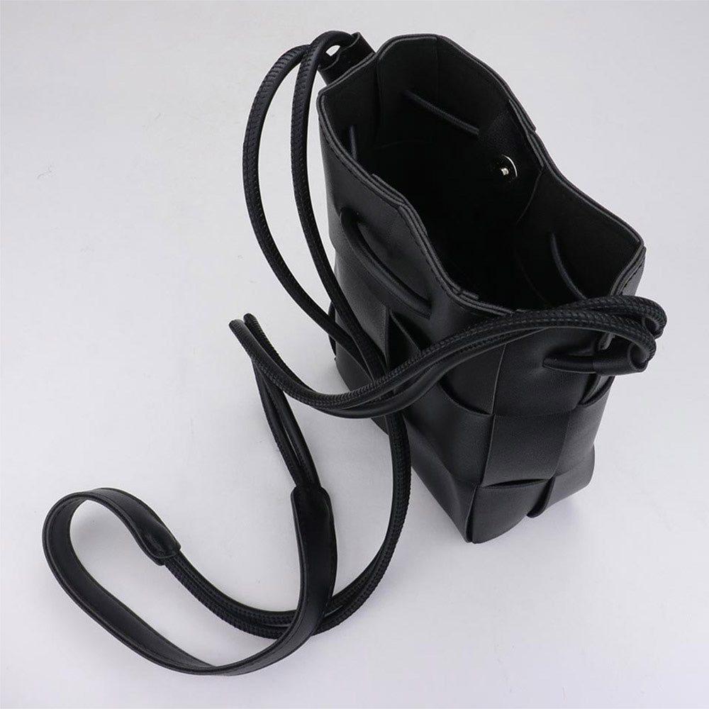 Faux Leather Mini Crossbody Bag