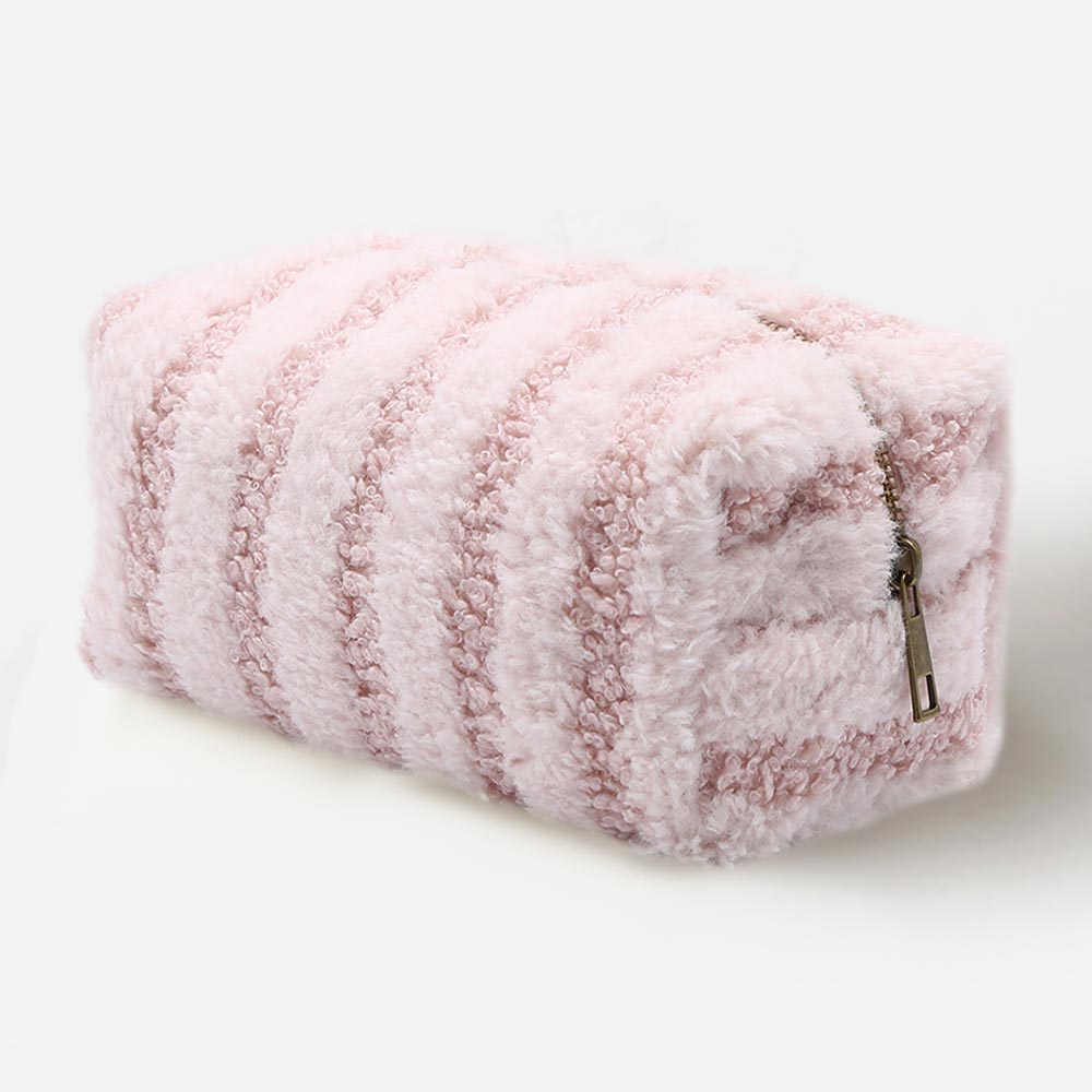 Stripe Pouch Bag