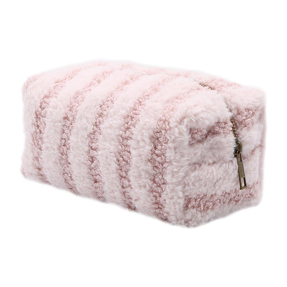 Stripe Pouch Bag