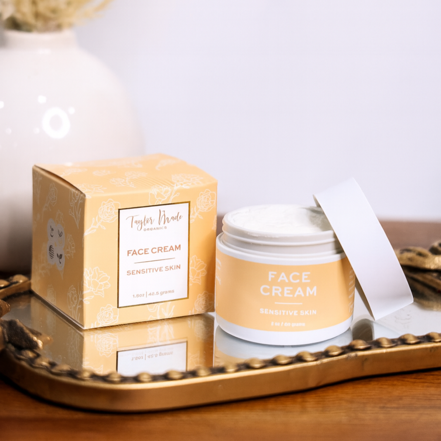 Sensitive Skin Face Cream Calendula + Chamomile