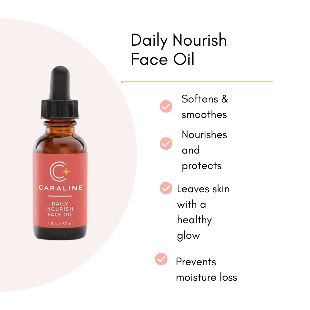 Daily Nourish Face Oil with Rosehip, Chia, & Sea Buckthorn