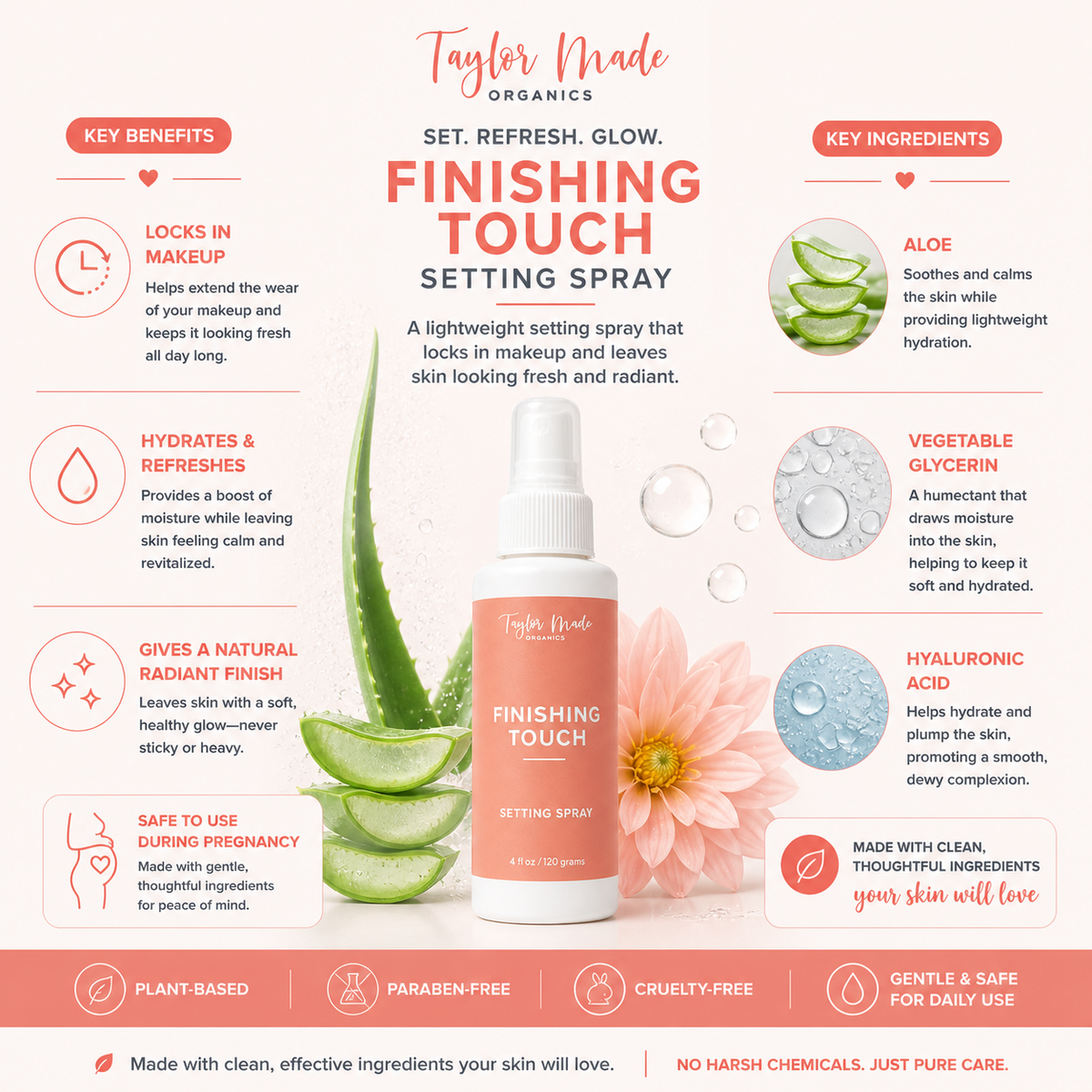 Finishing Touch Hydrating Setting Spray Alcohol-Free