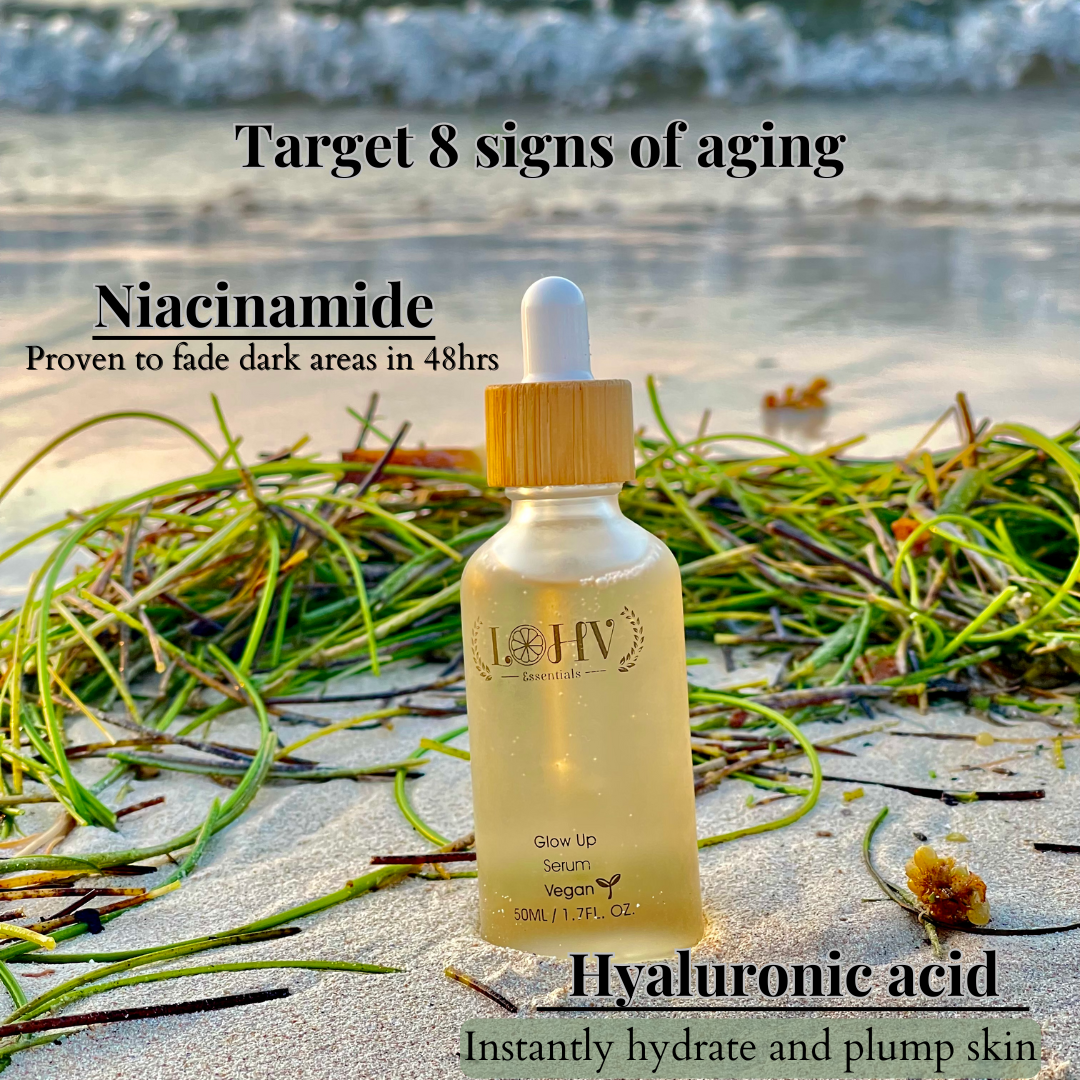 Glow Up Toner Serum – Vegan, Hyaluronic Acid + Niacinamide