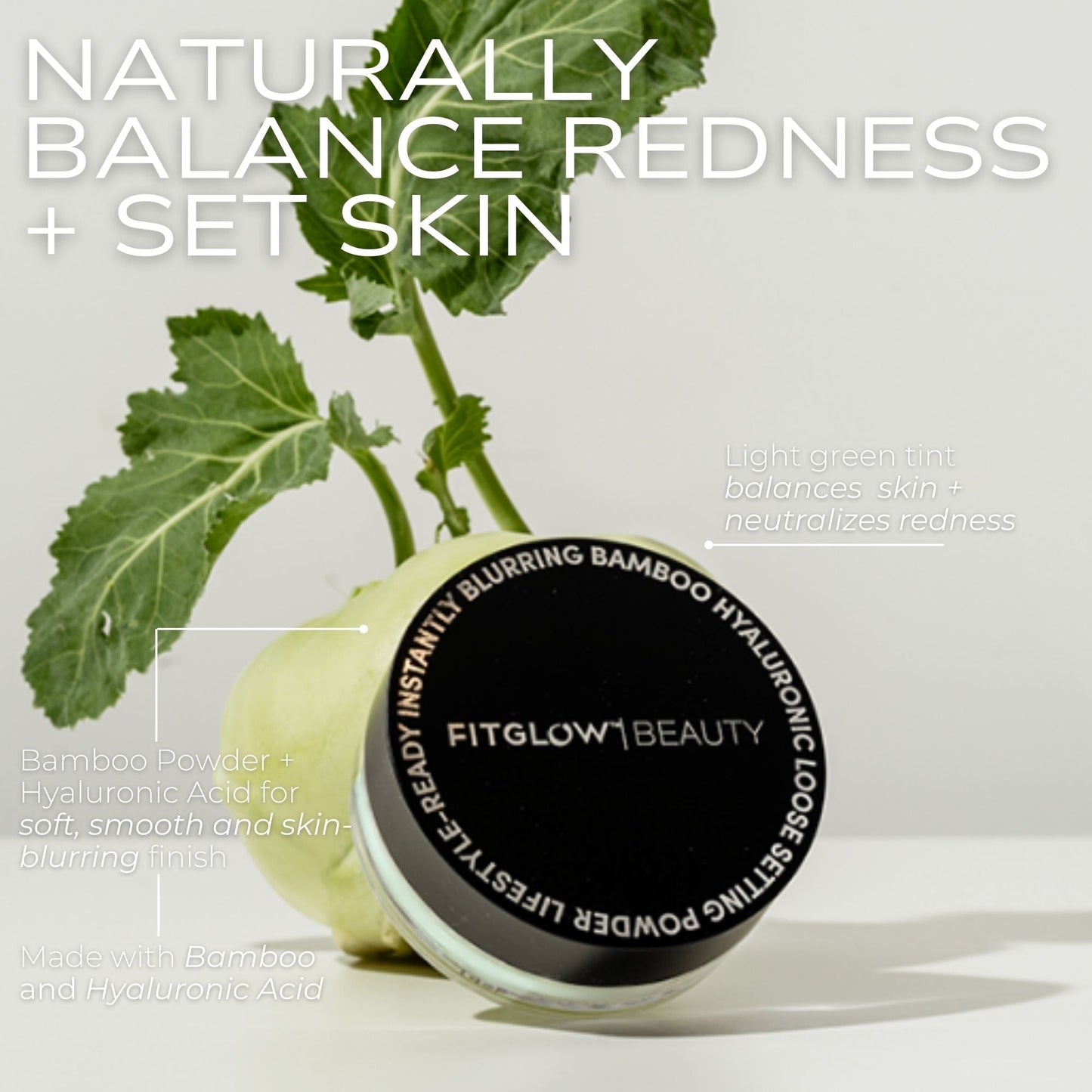 Bamboo Hyaluronic Loose Setting Powder
