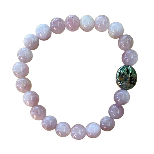 Kunzite (Brazil) Bracelet 8 mm Round Beads