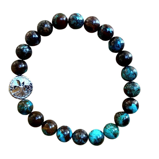 Shattukite Bracelet 8mm Round Beads