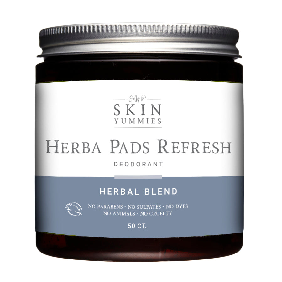Organic Herbal Deodorant Pads for Odor Control