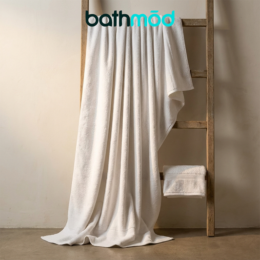 Luxury Organic Bath Sheets (Two Pack) GOTS Certified, Soft, Eco-Friendly