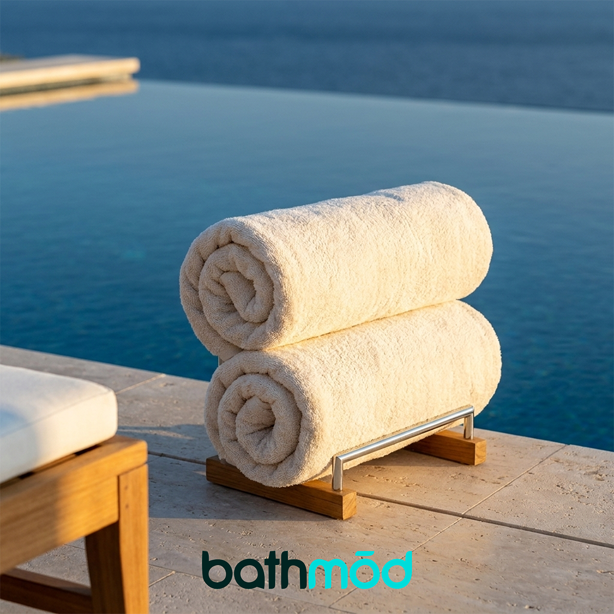 Luxury Organic Bath Sheets (Two Pack) GOTS Certified, Soft, Eco-Friendly