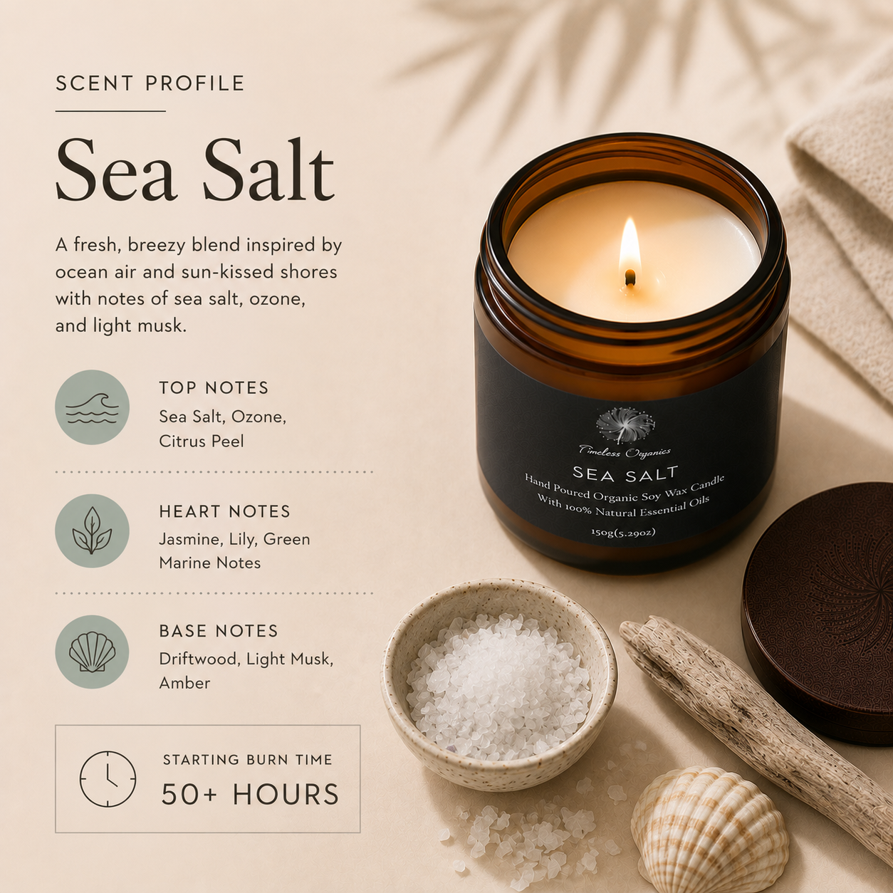 Limited Edition - Sea Salt Candle