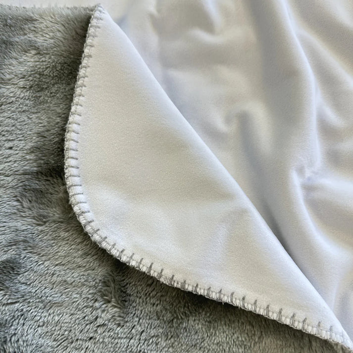 Pelican 30x40 Sherpa-backed Minky Blanket