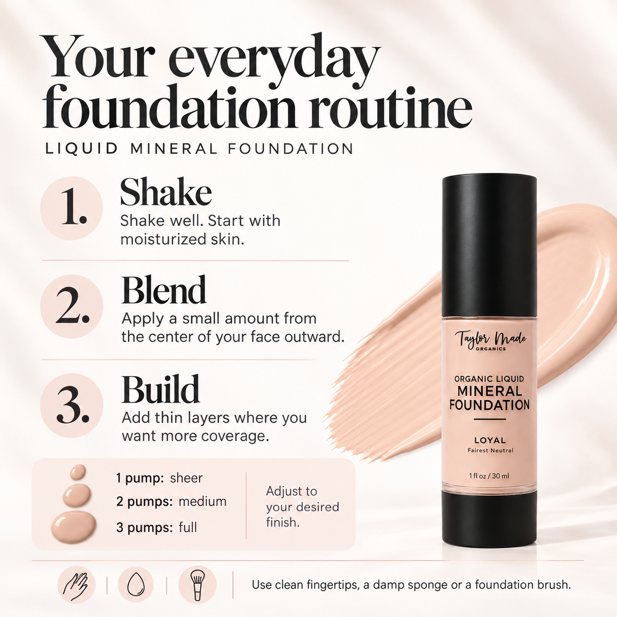 Liquid Mineral Foundation Buildable Coverage