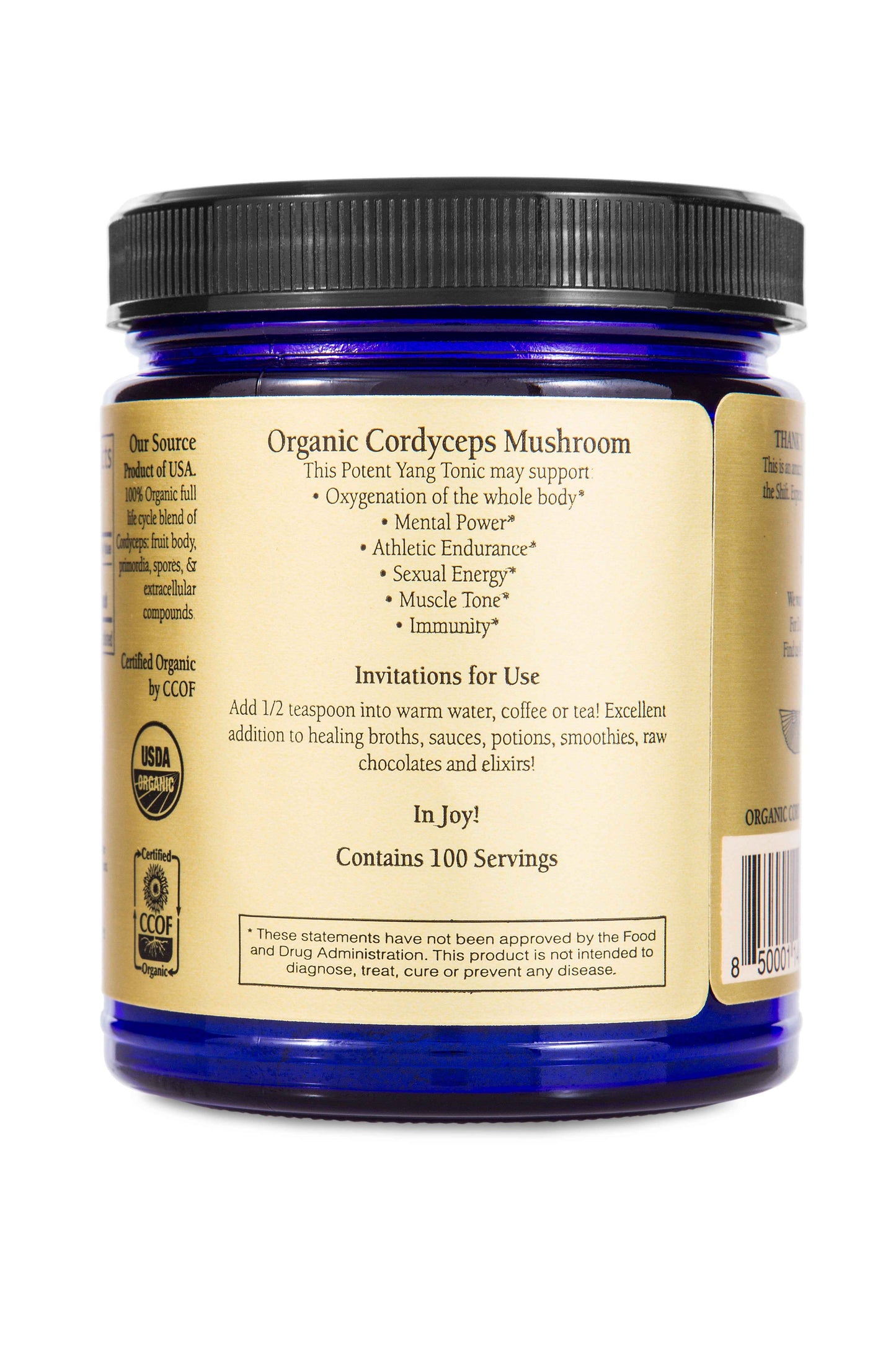 Cordyceps Mushroom Powder
