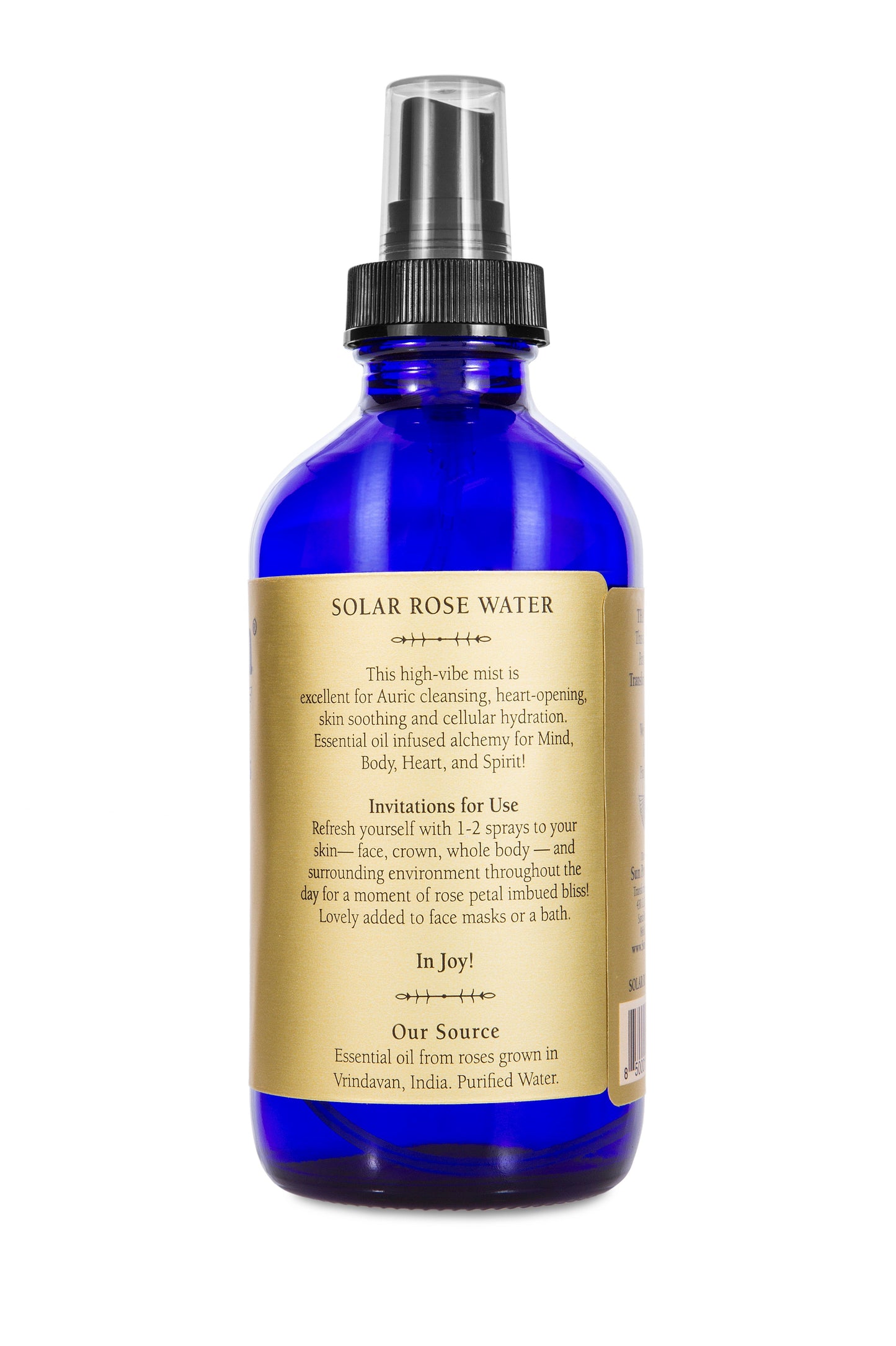 Solar Rose Water Travel Ally Edition