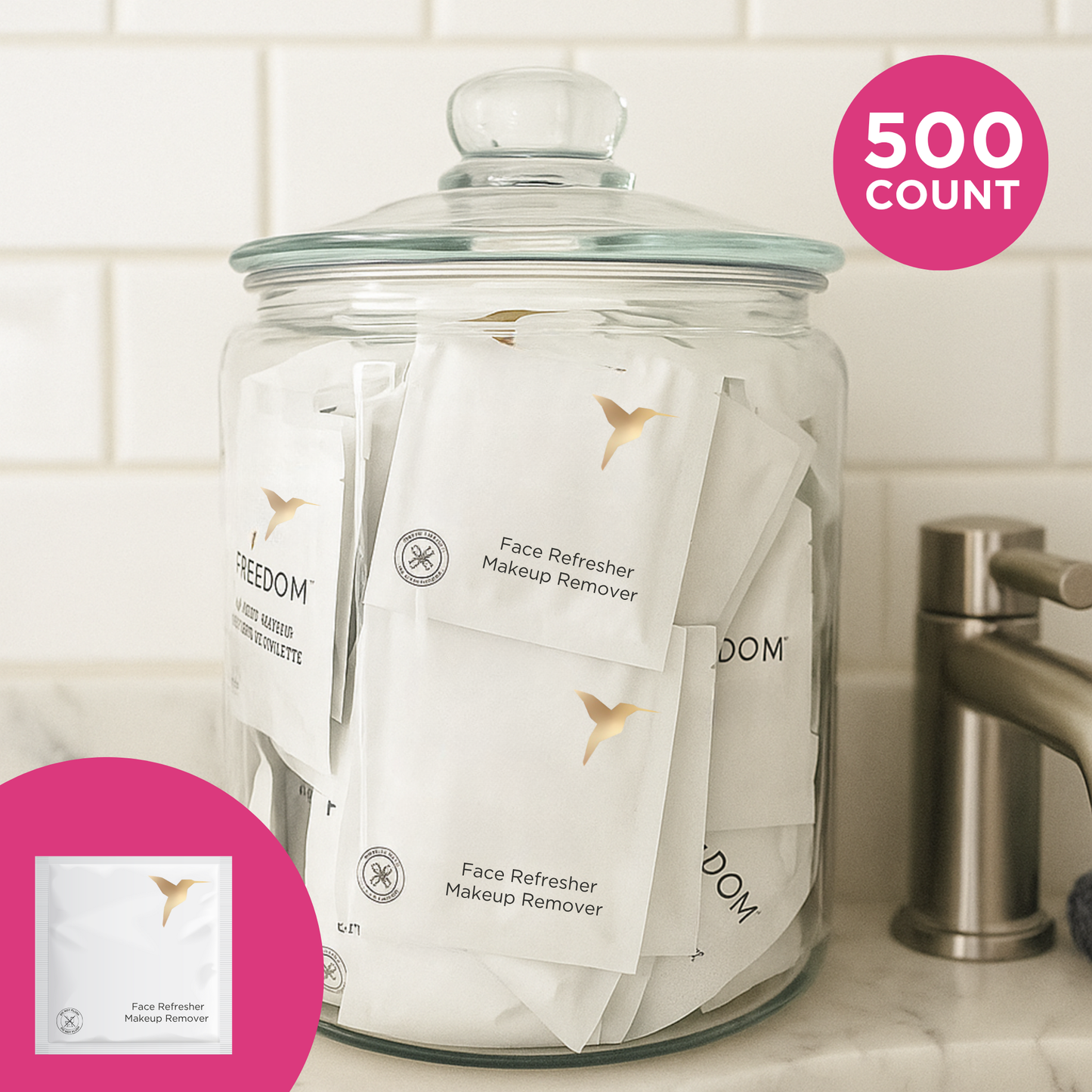 Natural Makeup Remover Wipes unscented