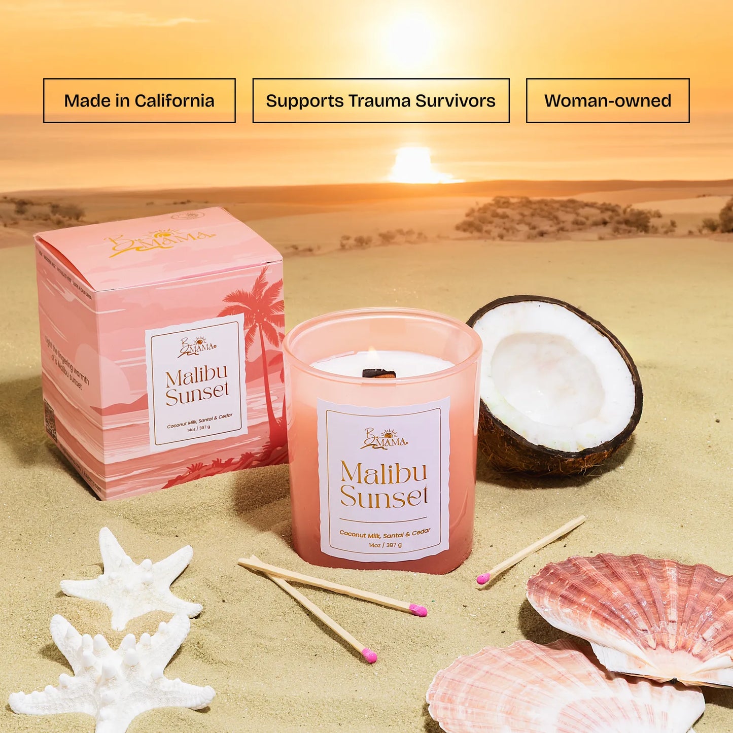 Malibu Sunset Candle
