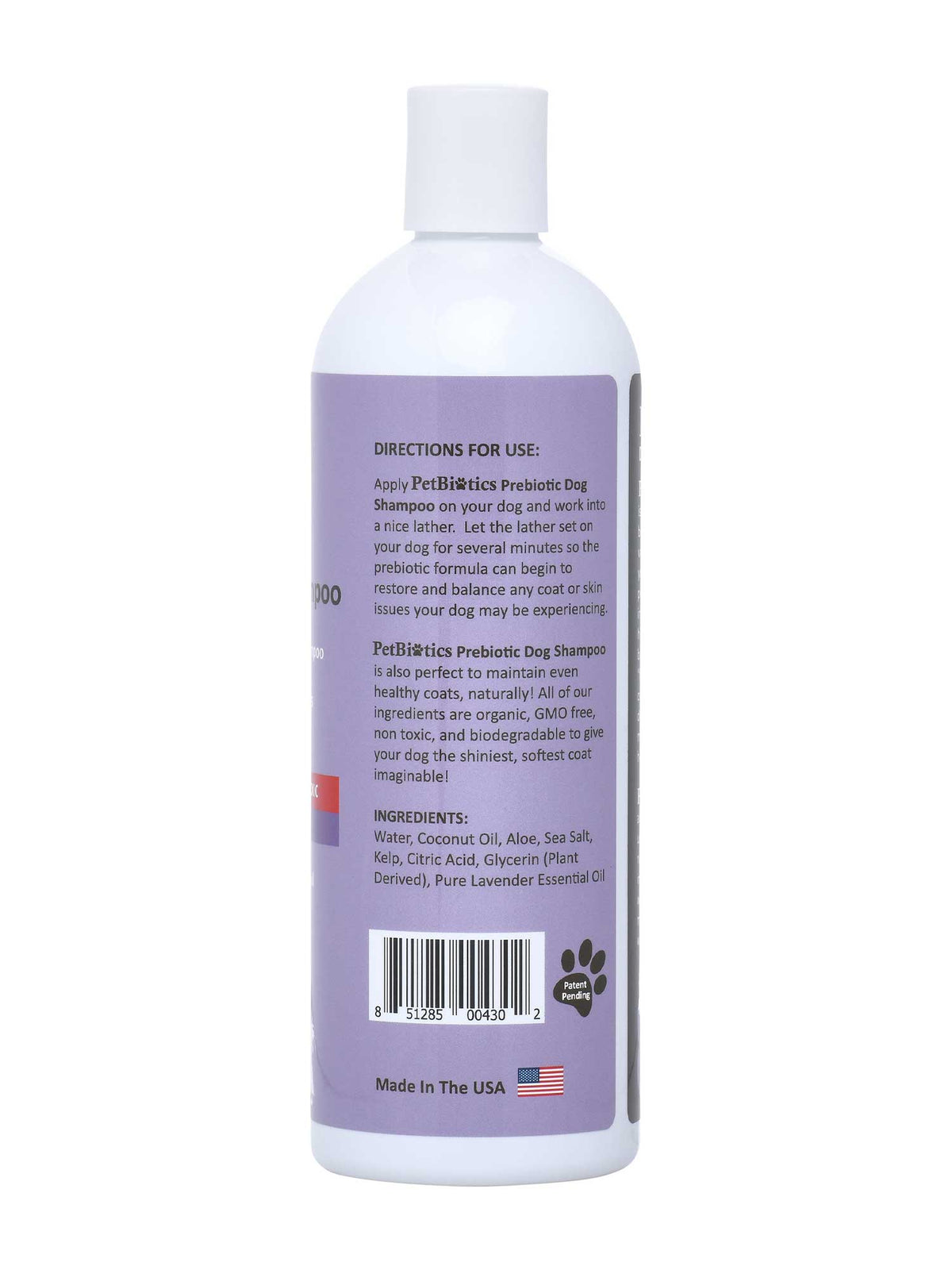 Petbiotics Prebiotic Lavender Dog Shampoo