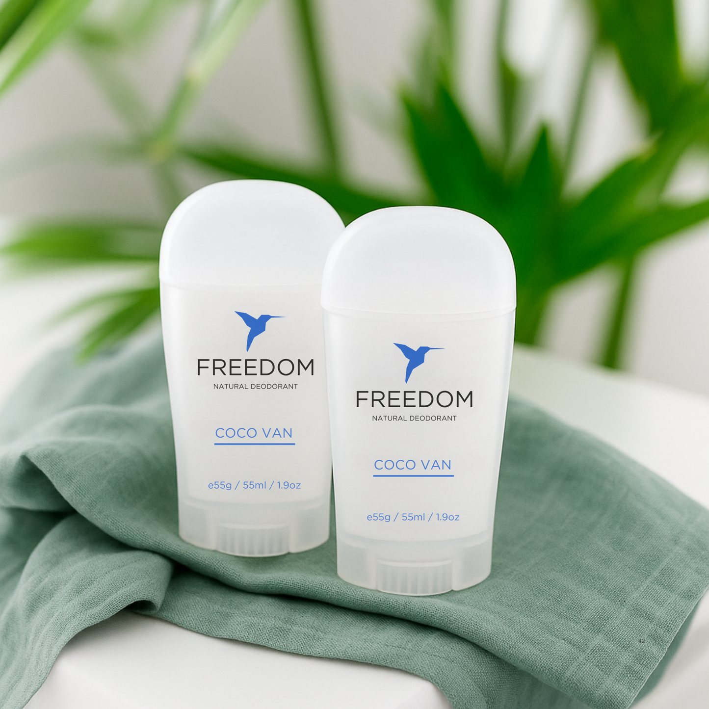 Aluminum Free Natural Deodorant 1.9oz | EWG Verified