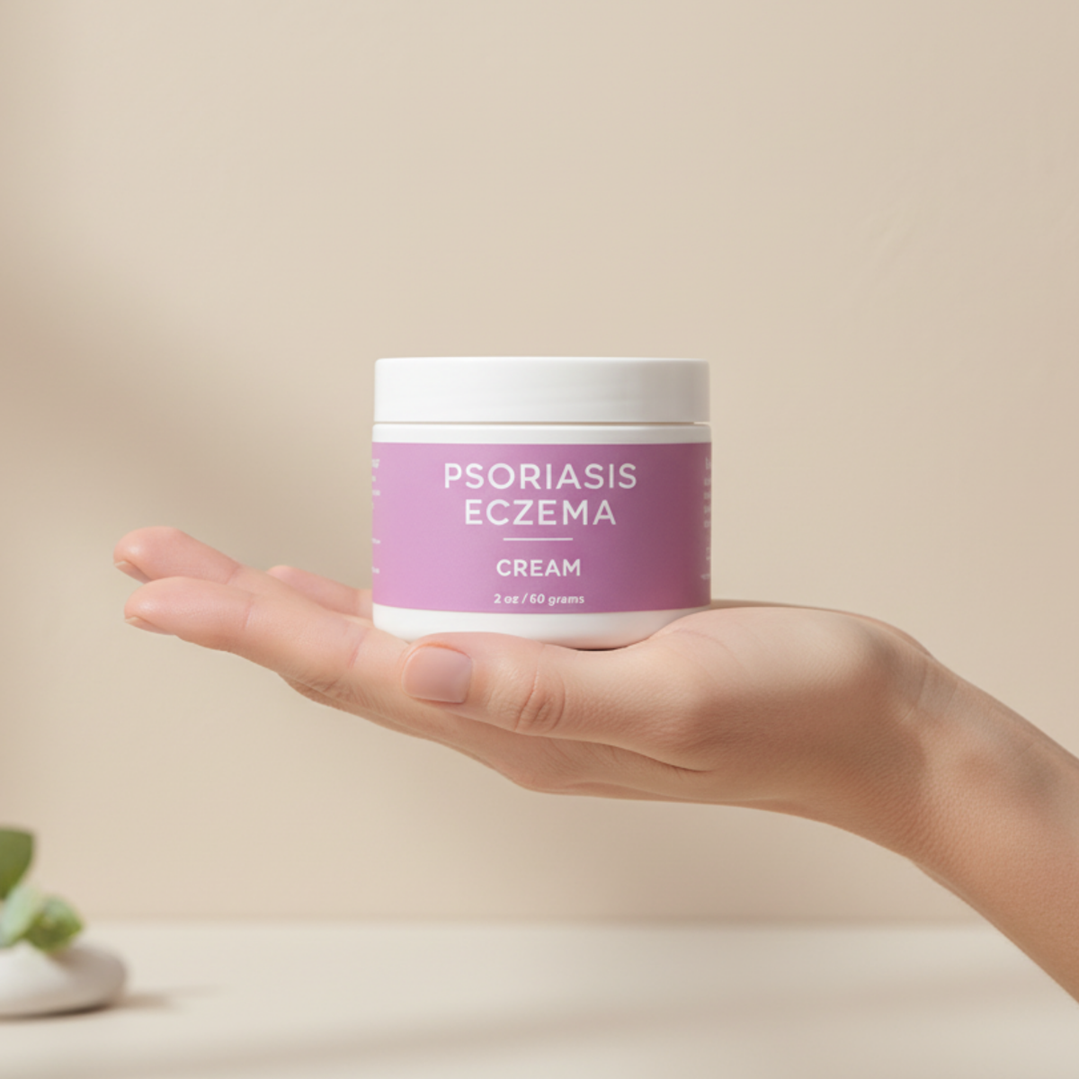 Psoriasis + Eczema Organic Cream Dry, Itchy Skin