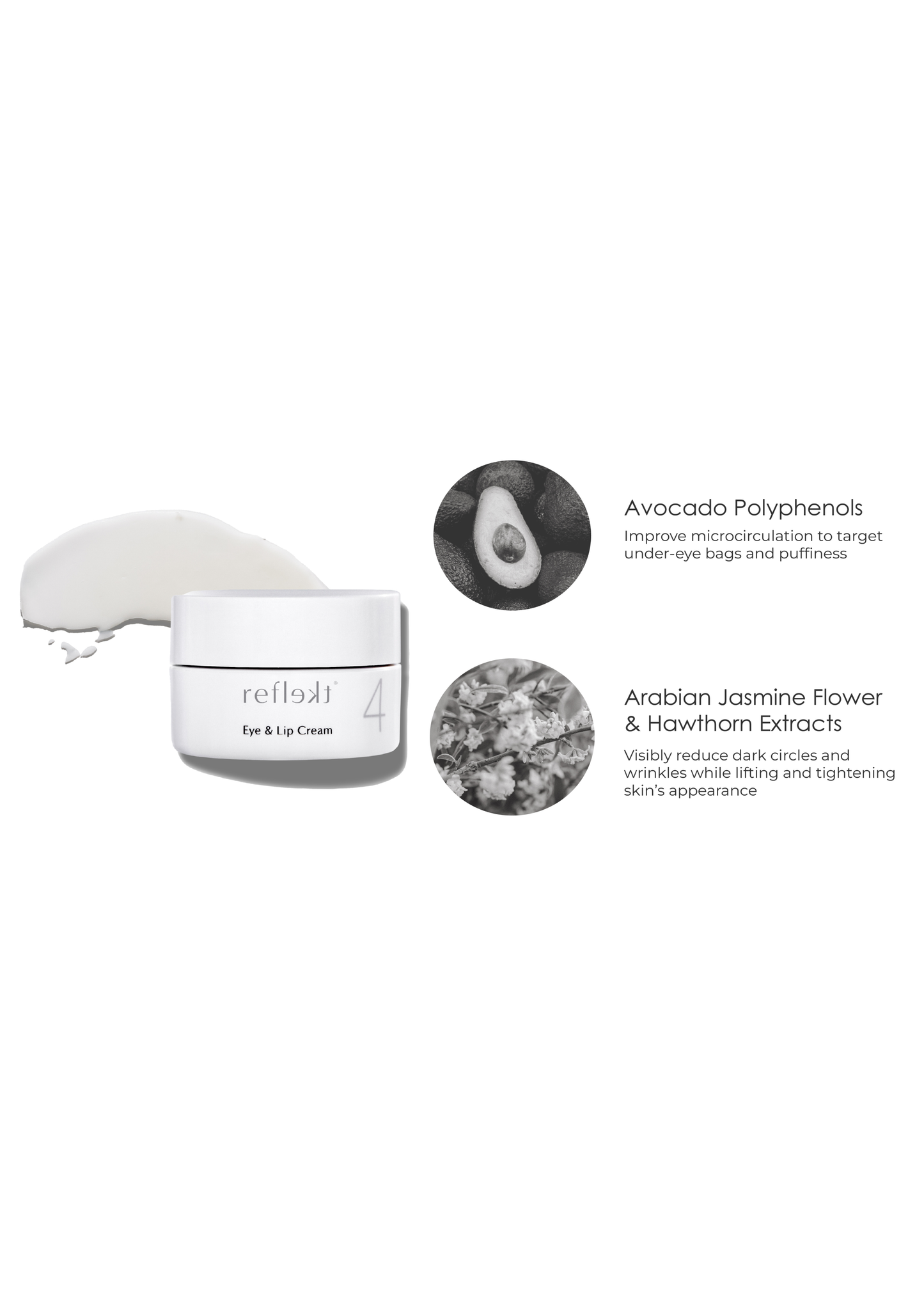 Smoothing Squalane Eye & Lip Treatment Cream - Step 4