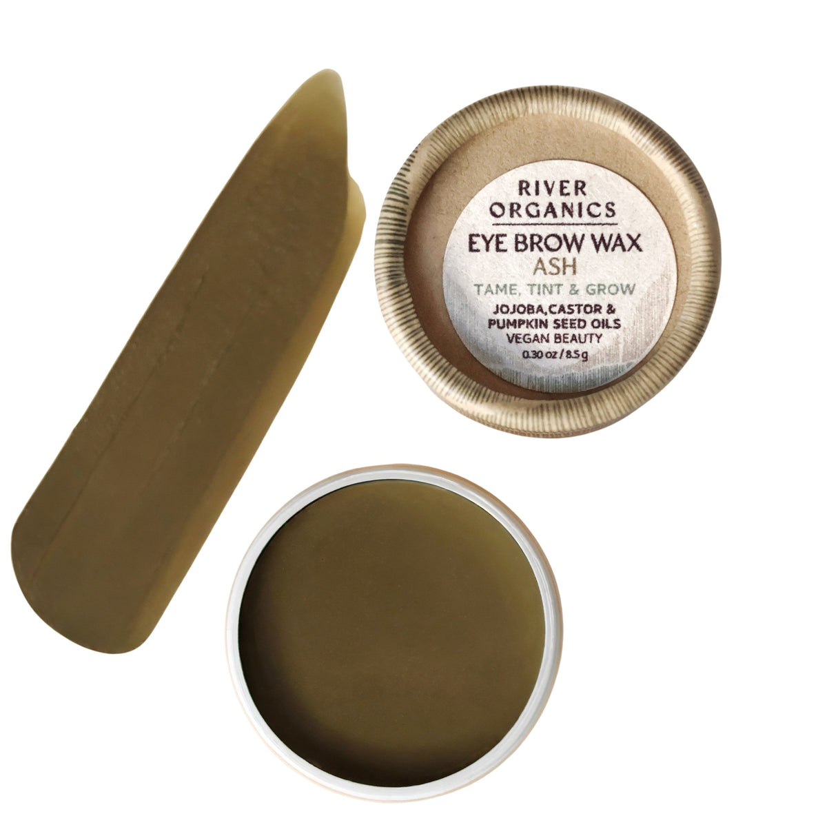Brow Wax + Zero-waste Mascara (Eye Duo Set)