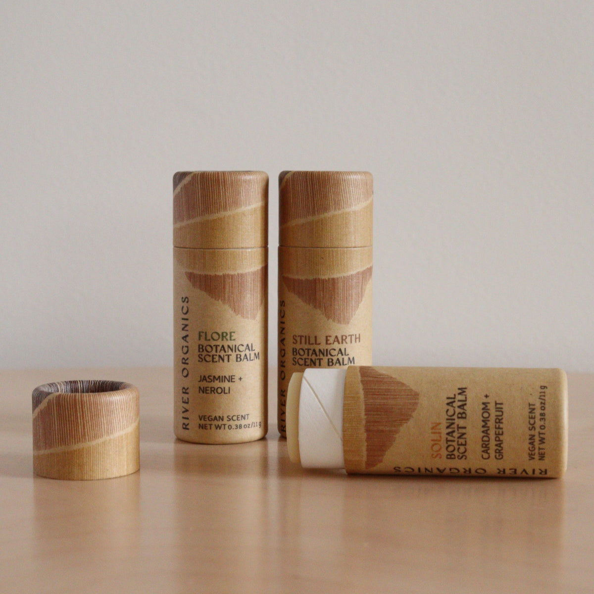 Botanical Scent Balms made with Essential Oils (Set of 2, 3 or 4)