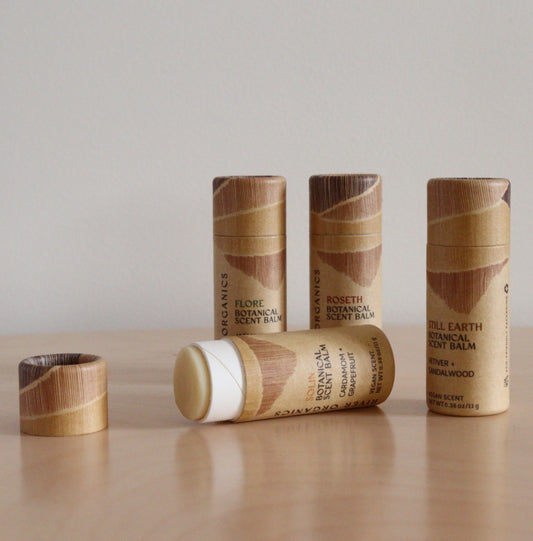 Botanical Scent Balms made with Essential Oils (Set of 2, 3 or 4)