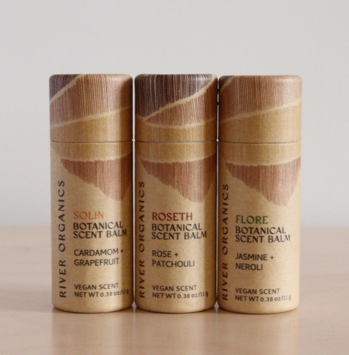 Botanical Scent Balms made with Essential Oils (Set of 2, 3 or 4)
