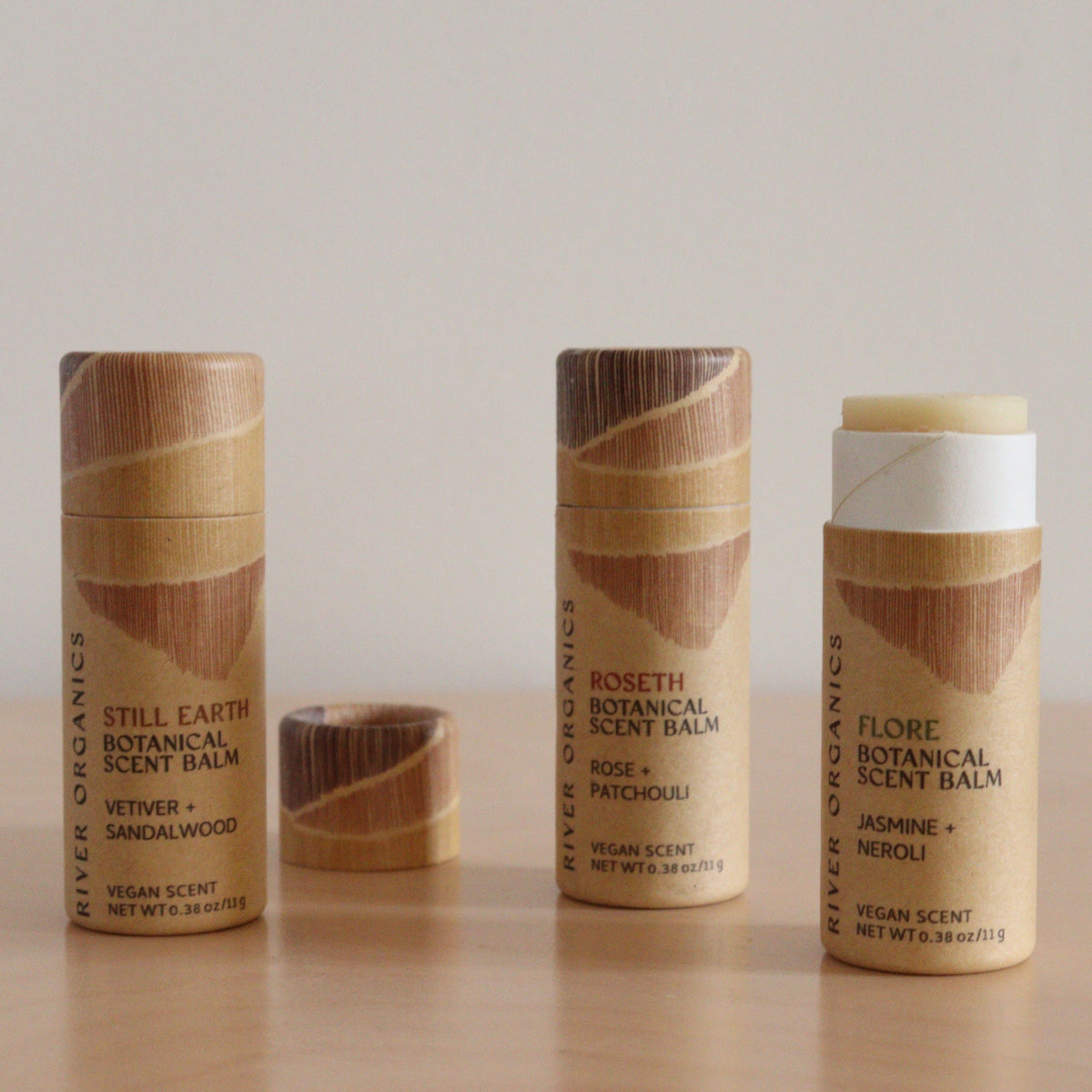 Botanical Scent Balms made with Essential Oils (Set of 2, 3 or 4)