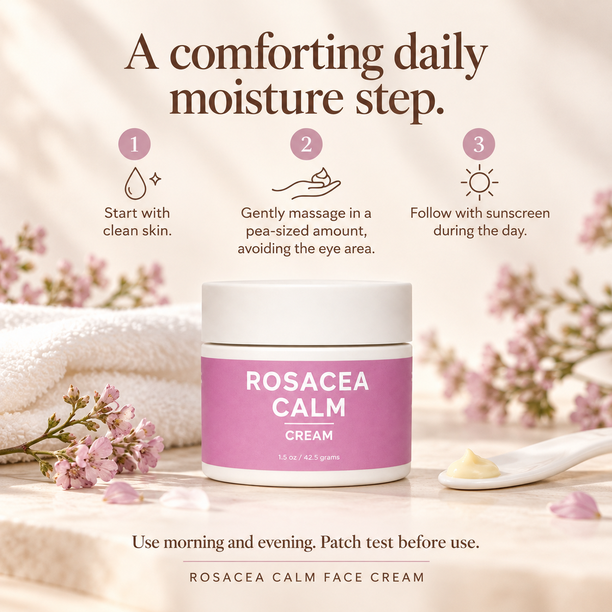Rosacea Organic Face Cream