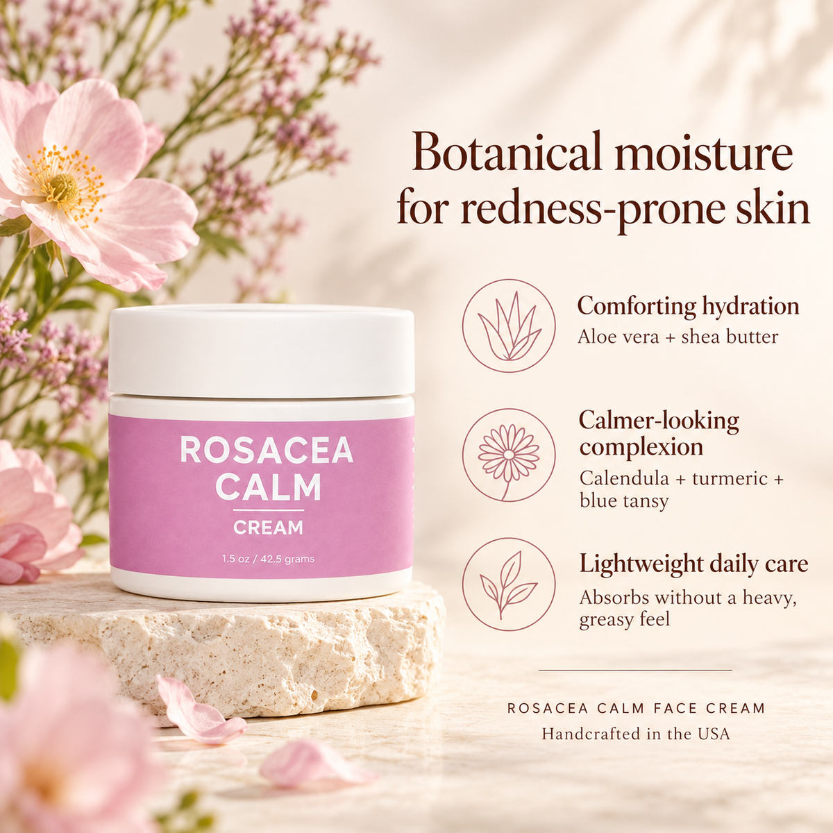 Rosacea Organic Face Cream
