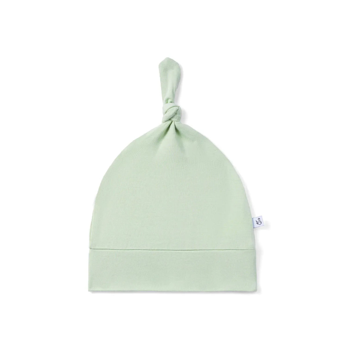 Baby Knotted Cap in Sage Green