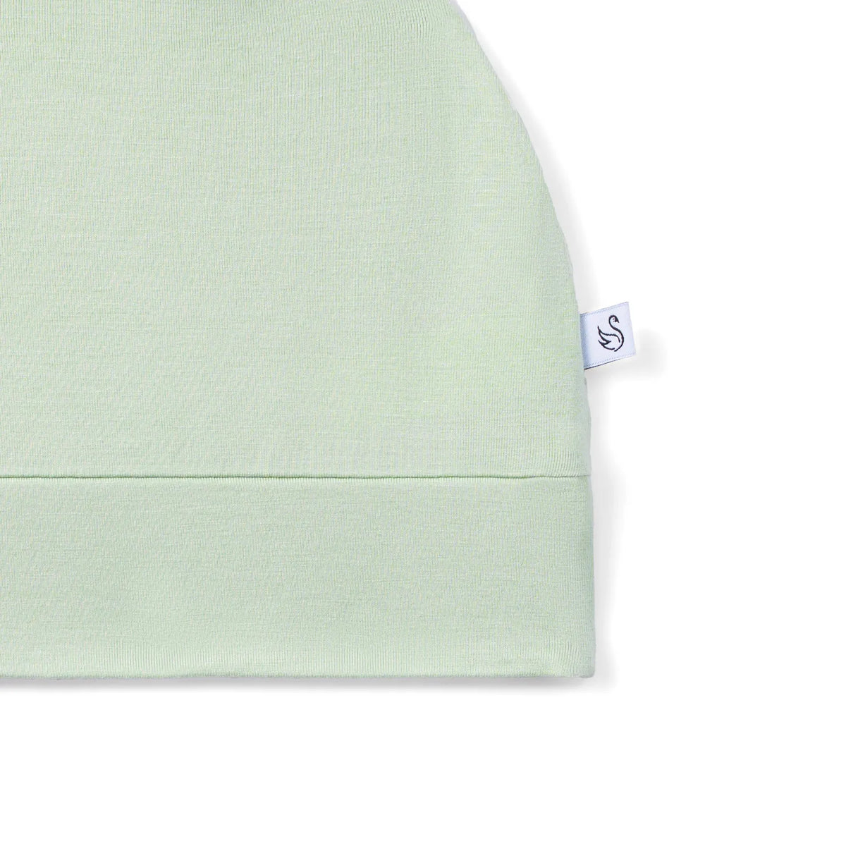 Baby Knotted Cap in Sage Green