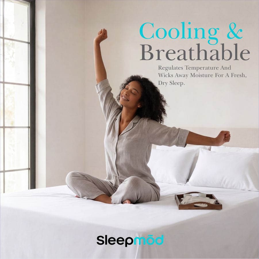 Eucalyptus Tensil Sheets Cooling, Breathable & Hypoallergenic Luxury Comfort