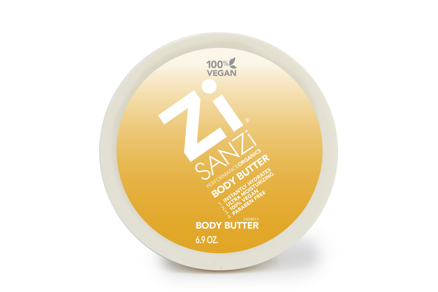 Zi Sanzi Organic Body Butter 6.9 oz Tub - 3 Pack
