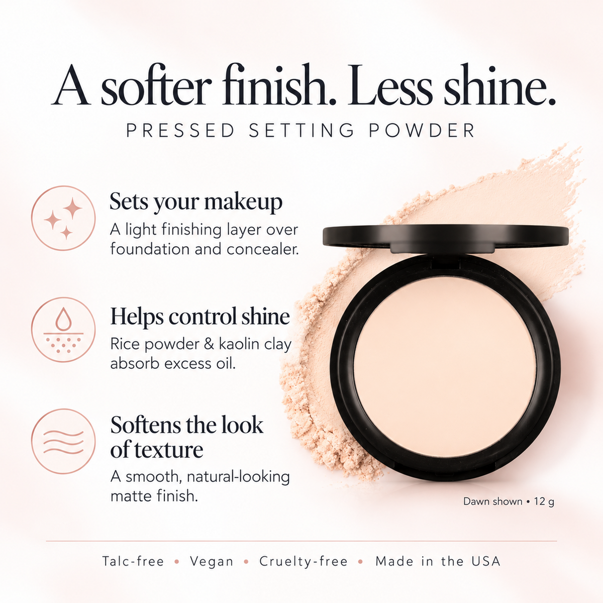 Pressed Setting Powder Talc-Free