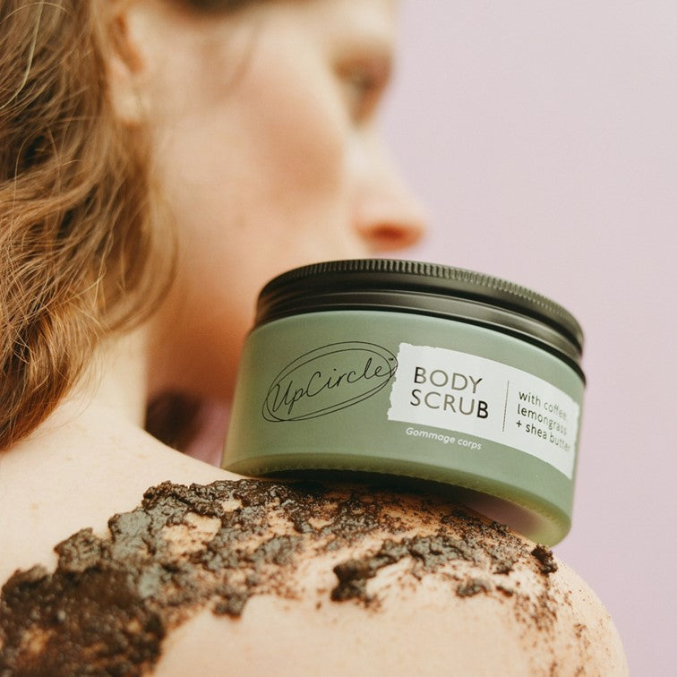 Coffee Body Scrub with Lemongrass