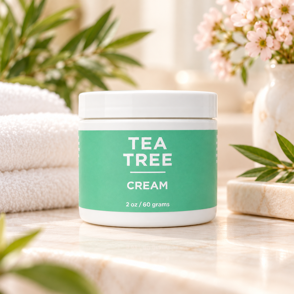 Tea Tree Organic Cream - fungal + candida