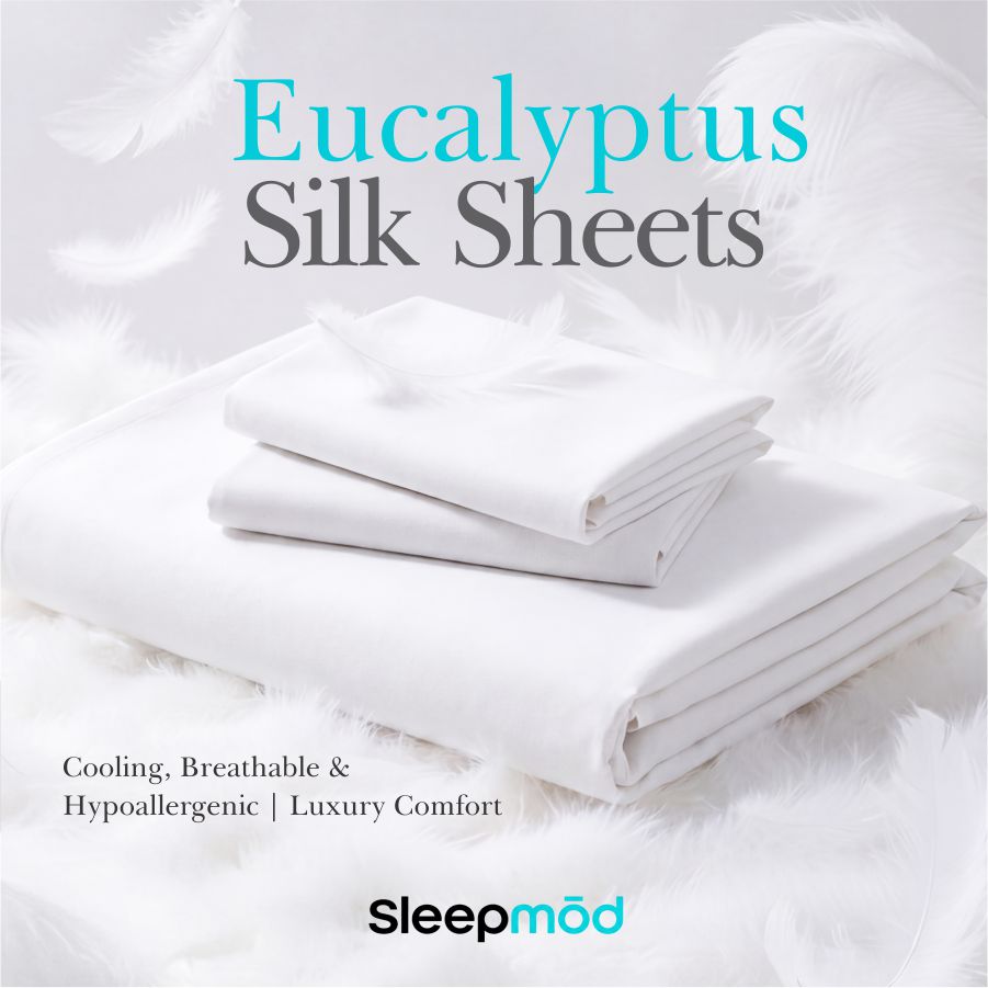 Eucalyptus Tensil Sheets Cooling, Breathable & Hypoallergenic Luxury Comfort