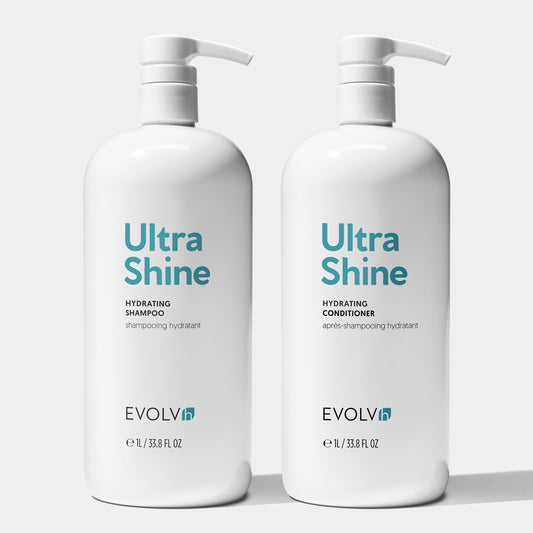 UltraShine Hydrating Shampoo & Conditioner Liter Duo