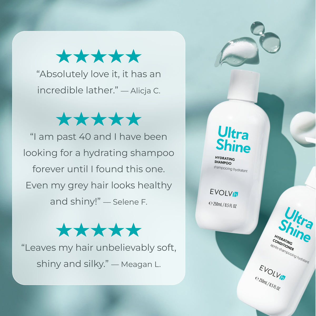 UltraShine Hydrating Shampoo & Conditioner Duo