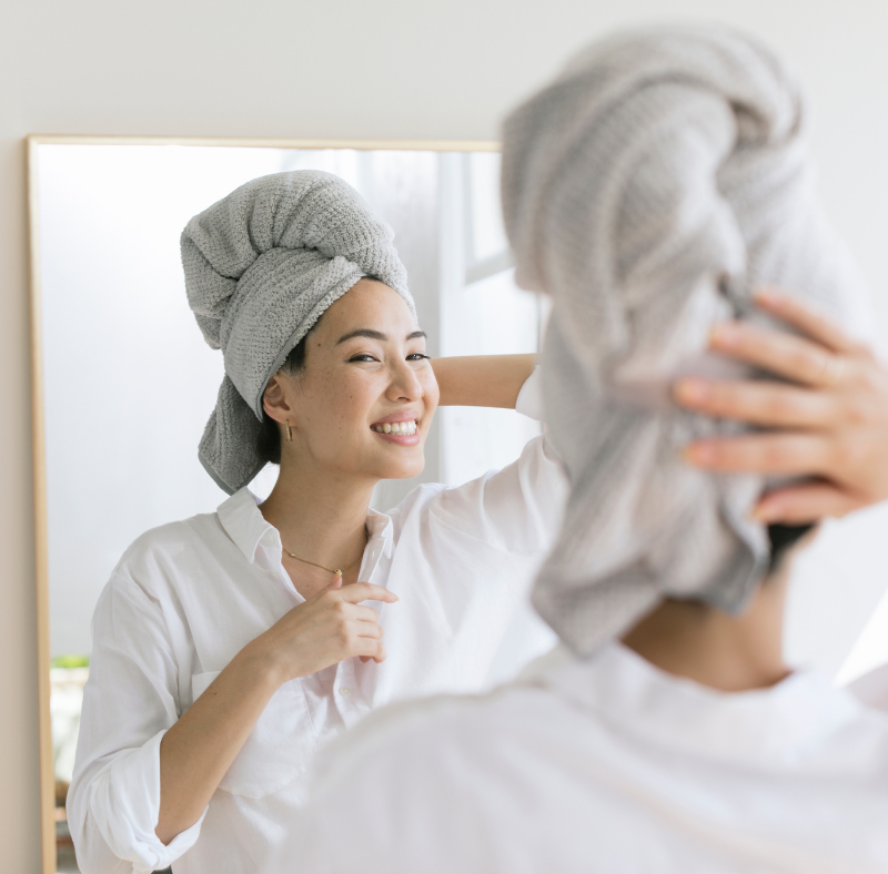 The VOLO Hero Hair Towel Eco Tote Packaging