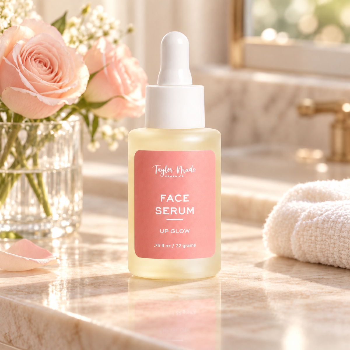 UpGlow Hydrating Face Serum Hyaluronic Acid + Moringa