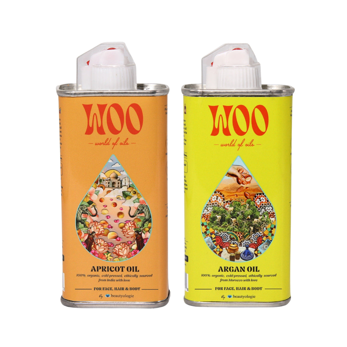 WOO™ Bundle of 2 Oils, 100% Organic