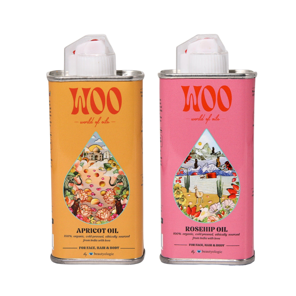 WOO™ Bundle of 2 Oils, 100% Organic