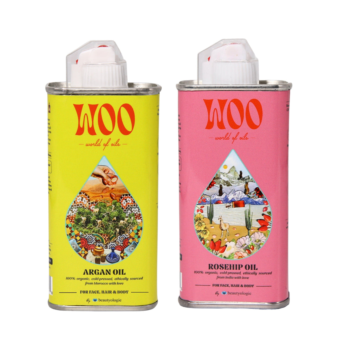 WOO™ Bundle of 2 Oils, 100% Organic