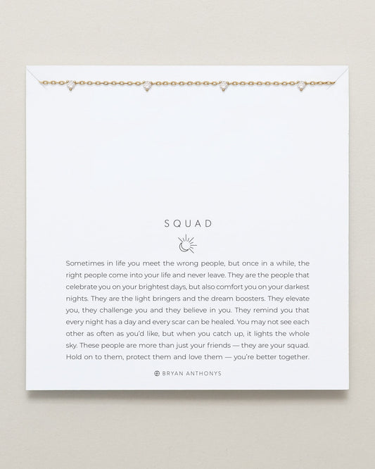 Squad Crystal Bracelet