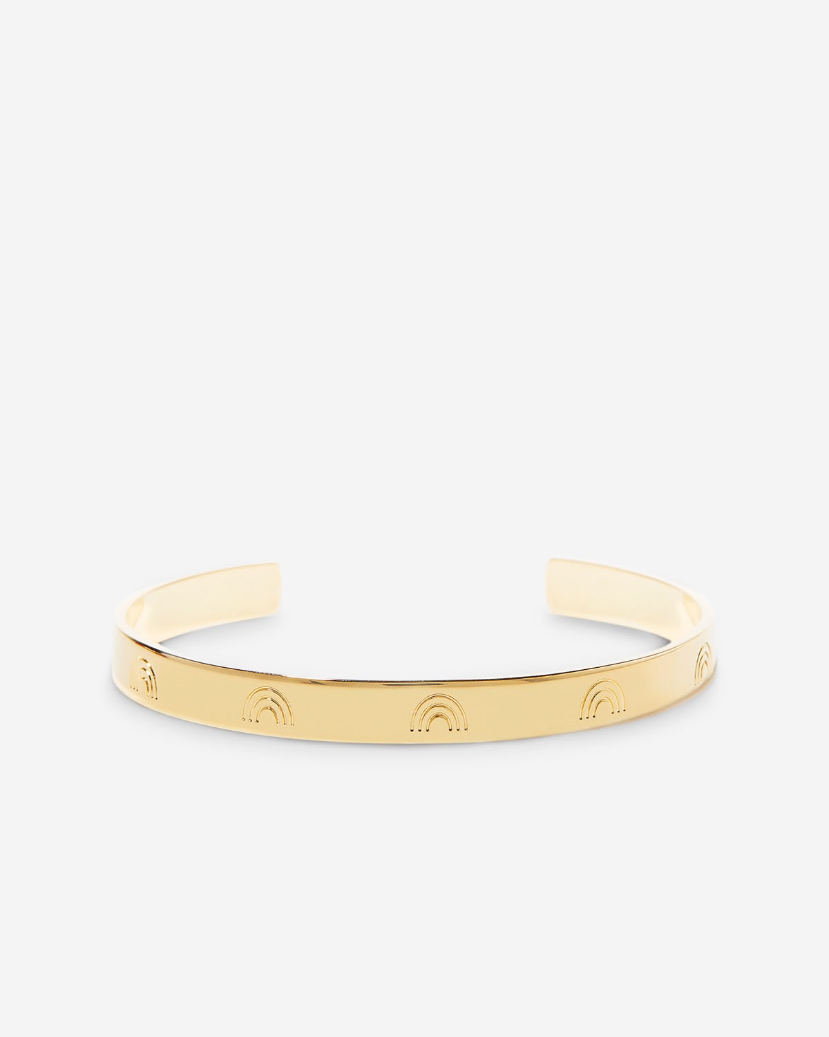 Overcome Engraved Cuff
